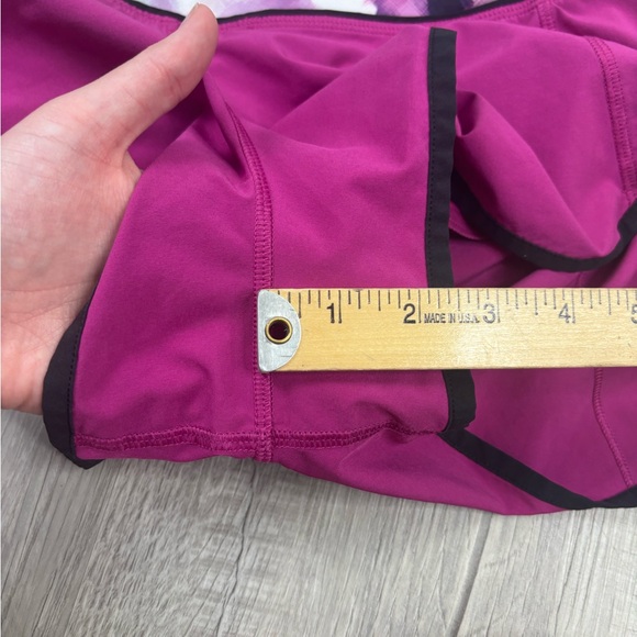 Lululemon Run Speed Short Size 6 Color Raspberry - Picture 5 of 6